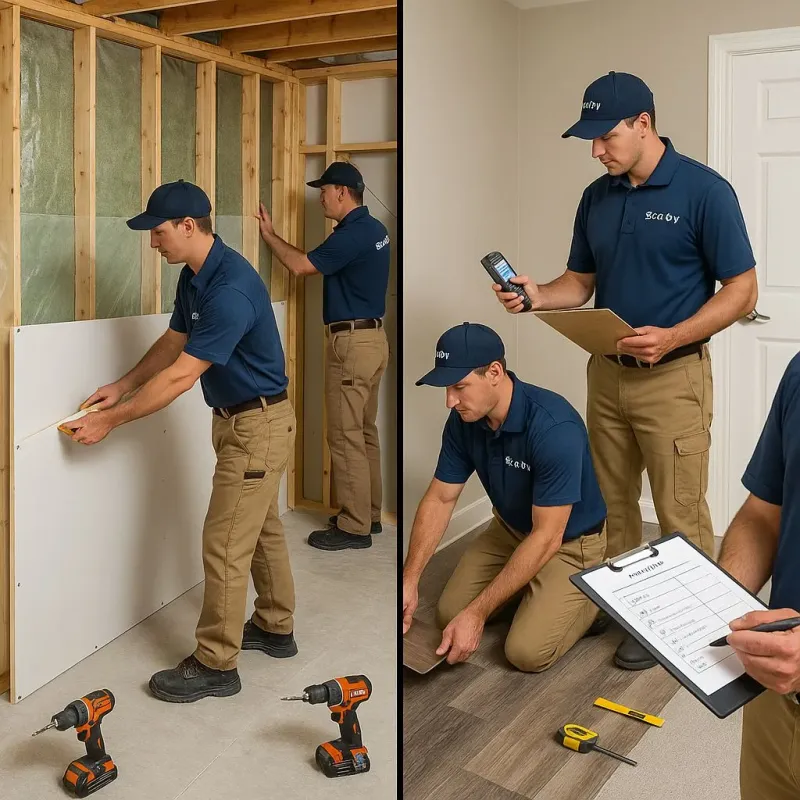 Repairs and Reconstruction process in McLean County, KY